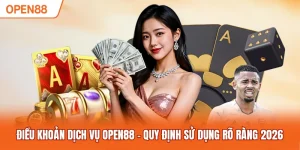 Điều Khoản Dịch Vụ OPEN88 - Quy Định Sử Dụng Rõ Ràng 2026