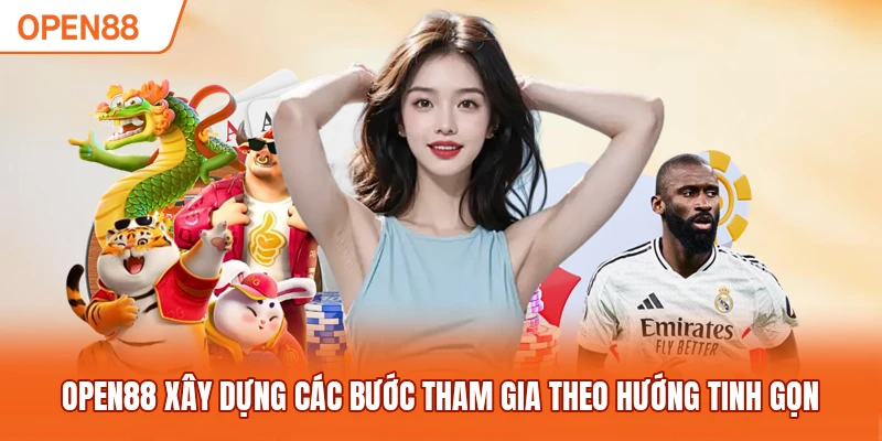 OPEN88 xây dựng các bước tham gia theo hướng tinh gọn