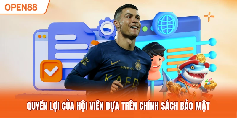 Quyền lợi của hội viên dựa trên Chính sách bảo mật